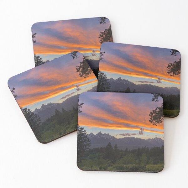 Item preview, Grand tetons at sunset designed and sold by mollyblack.
