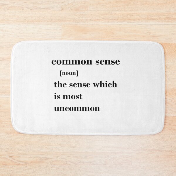 Item preview, Common sense funny quote definition  designed and sold by appaart.