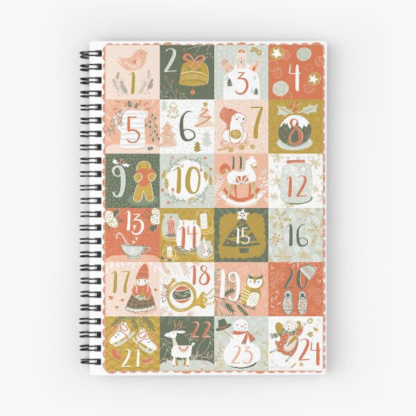 Item preview, Advent Calendar Christmas Greeting Cards And Holiday Stickers designed and sold by Katy Bloss.