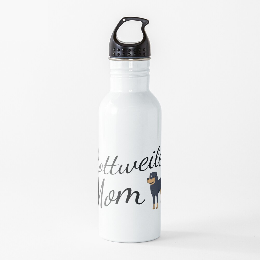 Rottweiler Mom Water Bottle