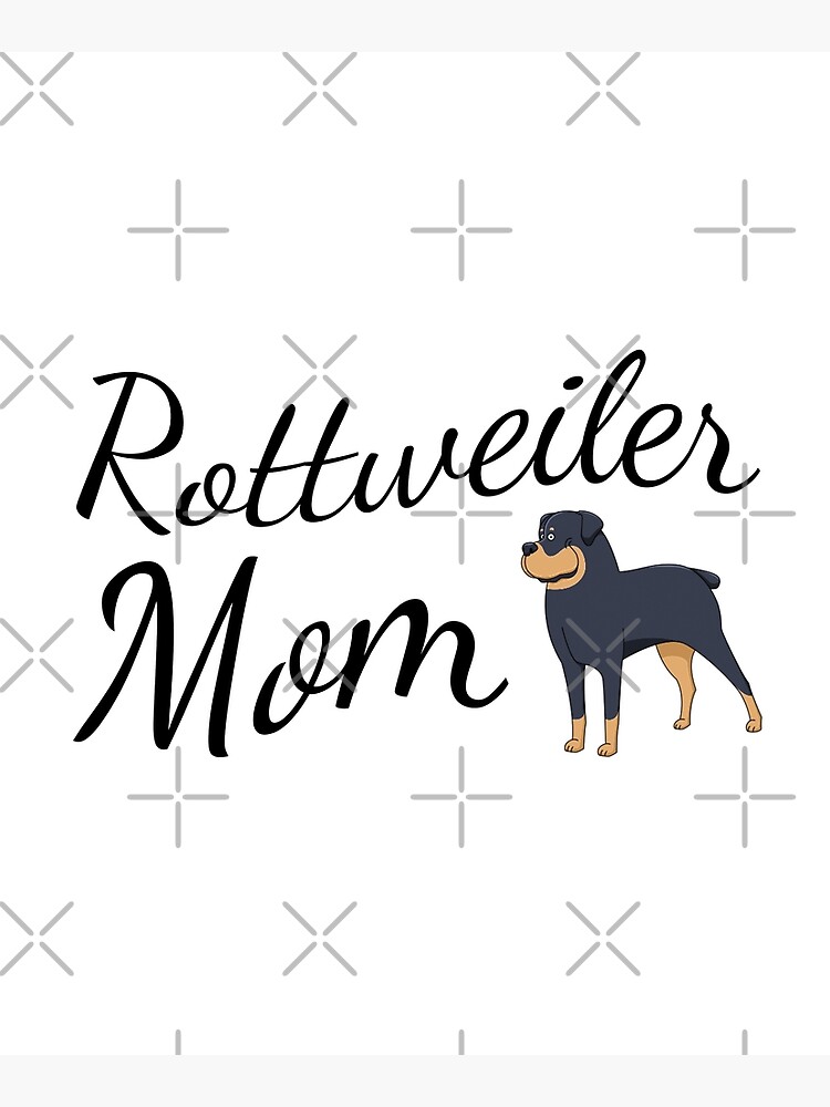 Rottweiler Mom by tribbledesign