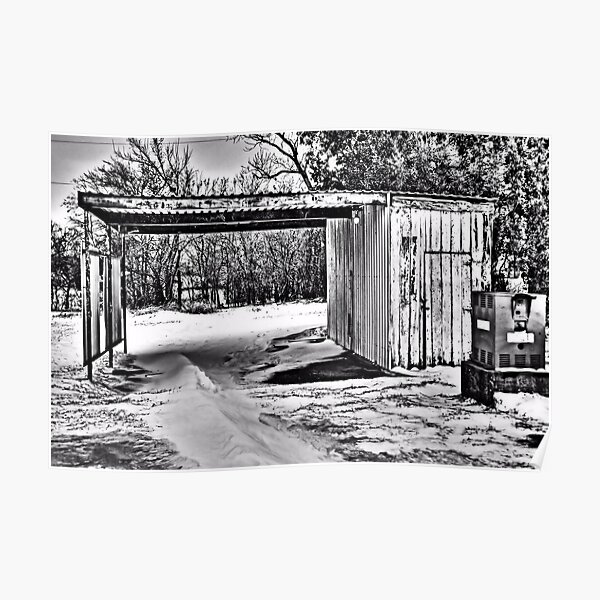 "Old Car Wash Springtown, Texas" Poster by jphall Redbubble