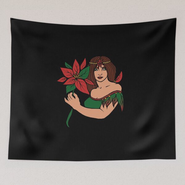 Artikelvorschau, Poinsettia Goddess entworfen und verkauft von FrictionMaxxing.