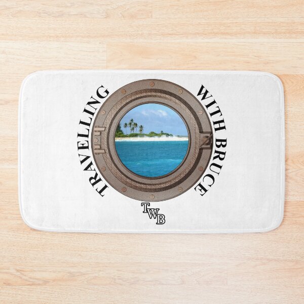 Item preview, Travelling with Bruce Port Hole Logo designed and sold by Bruce Frommert.