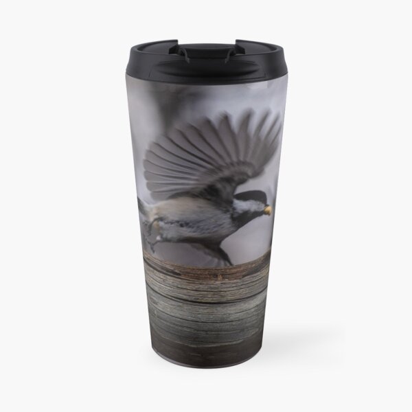 Chickadee and Peanut. Travel Mug