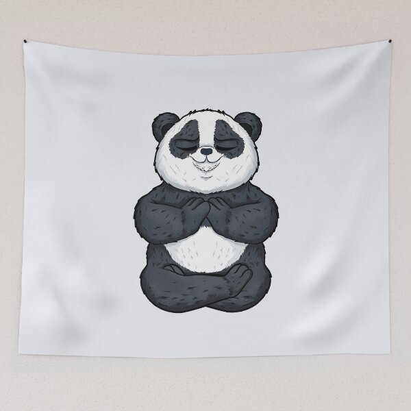 Item preview, panda yoga bear yoga funny animal designs fitness designed and sold by V A R G A S S T Y L E.
