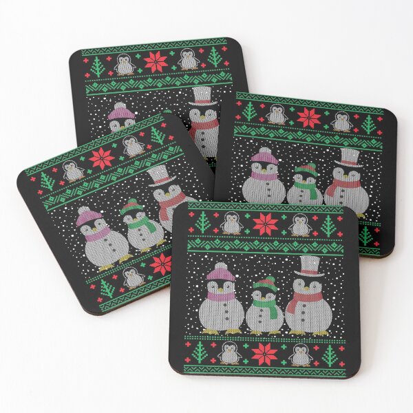 Item preview, Funny Cute Penguin Lovers Snowman Xmas Ugly Christmas Sweater designed and sold by mrsmitful.