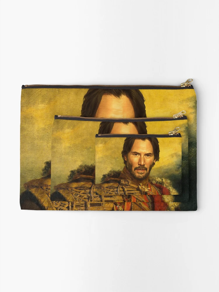 Thumbnail 2 of 4, Zipper Pouch, Keanu Reeves - replaceface designed and sold by replaceface.