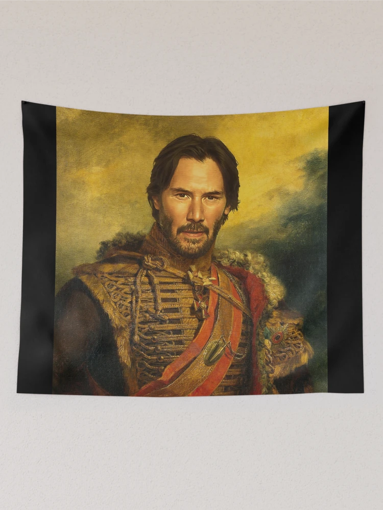 Thumbnail 2 of 3, Tapestry, Keanu Reeves - replaceface designed and sold by replaceface.