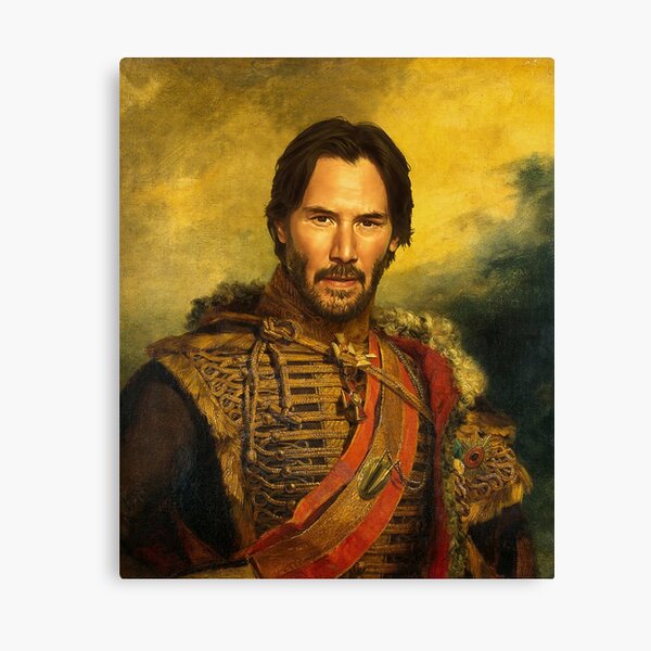 Keanu Reeves - replaceface Canvas Print