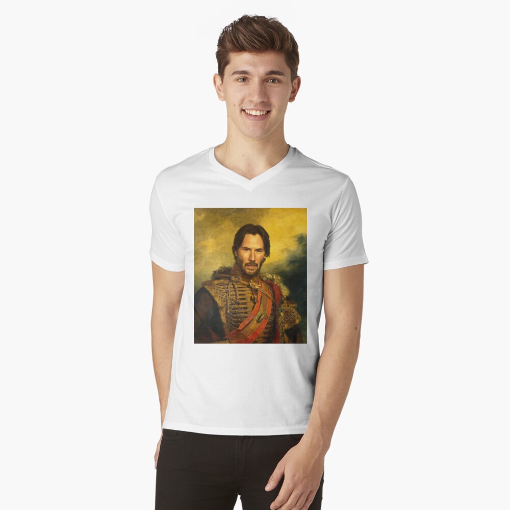Artikel-Vorschau von T-Shirt mit V-Ausschnitt, designt und verkauft von replaceface.