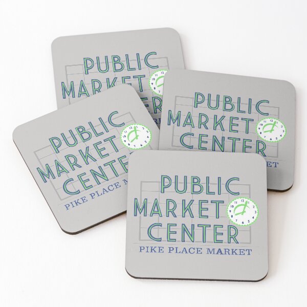 Item preview, Pikes Place Public Market designed and sold by SwampfoxDesign.