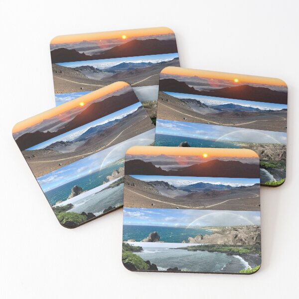 Item preview, Maui, Hawaii images- sunrise, rainbow, black sand beach, haleakala national park designed and sold by mollyblack.