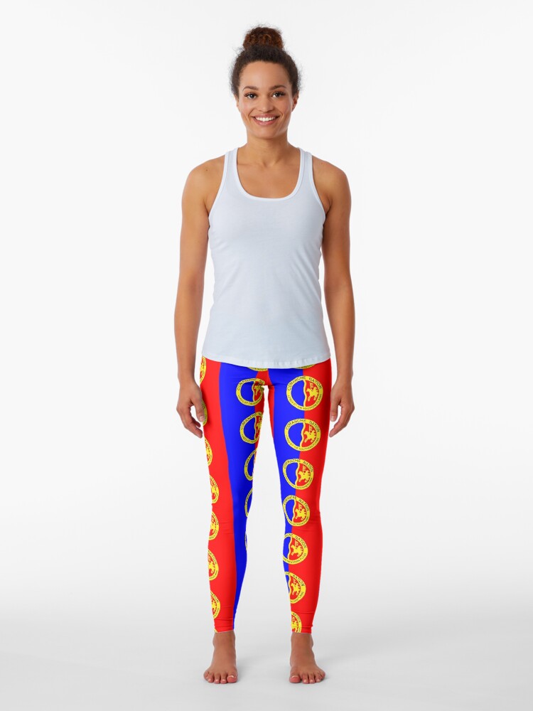 Tribal Flag of the Indigenous Comanche Indian Nation Leggings for Sale by  possibilitees
