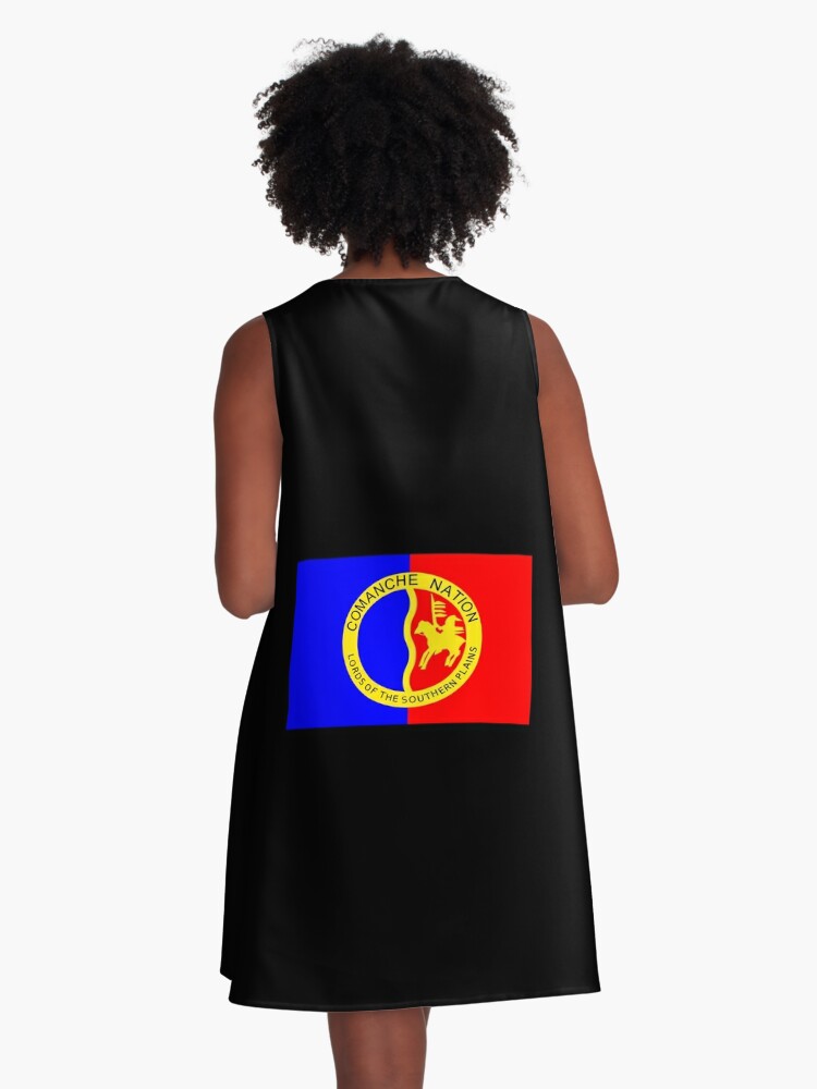Tribal Flag of the Indigenous Comanche Indian Nation | Leggings