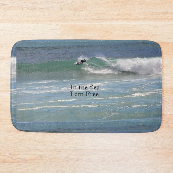 Item preview, In the Sea I am Free - Gold Coast Australia designed and sold by SaltySurfgirl.