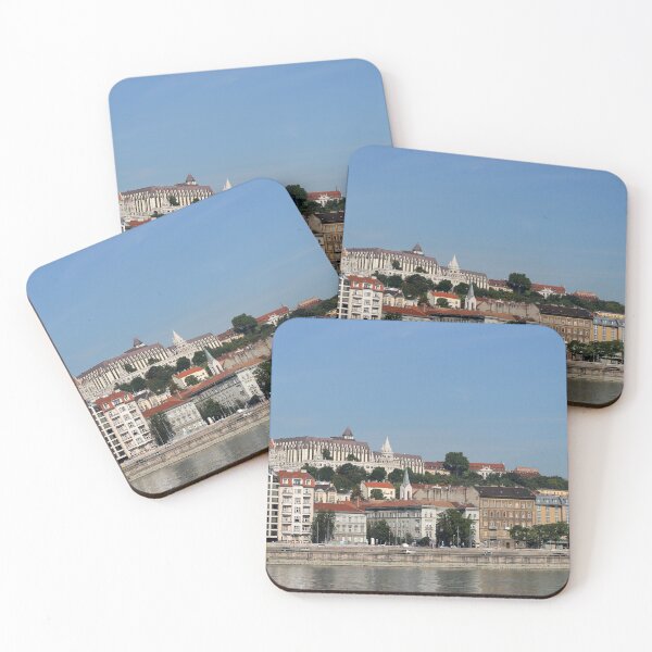 Item preview, Matthias church and Fishermans bastion Danube riverside Budapest cityscape Hungary designed and sold by goceris.