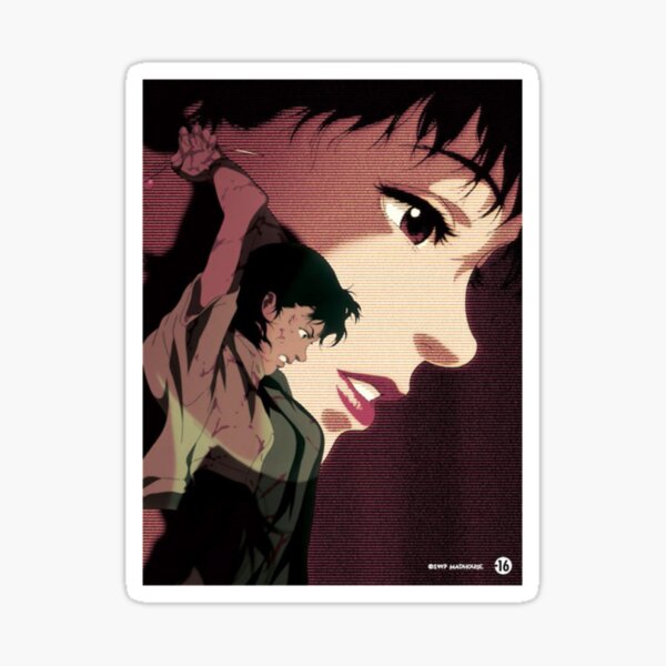 Perfect Blue Poster Sticker