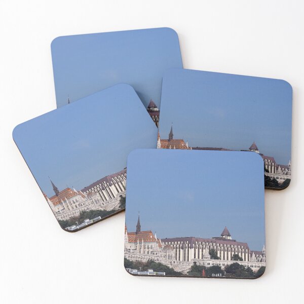 Item preview, Matthias church and Fishermans bastion landmark Budapest cityscape Hungary designed and sold by goceris.