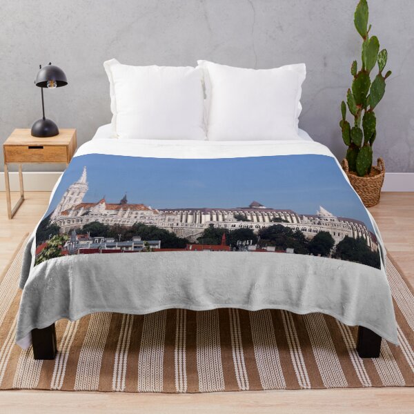 Item preview, Matthias church and Fishermans bastion landmark Budapest cityscape Hungary designed and sold by goceris.