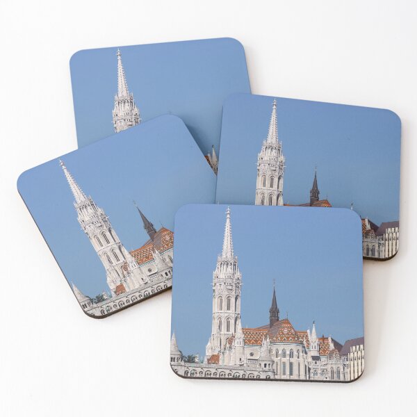 Item preview, Matthias church and Fishermans bastion towers Budapest Hungary designed and sold by goceris.