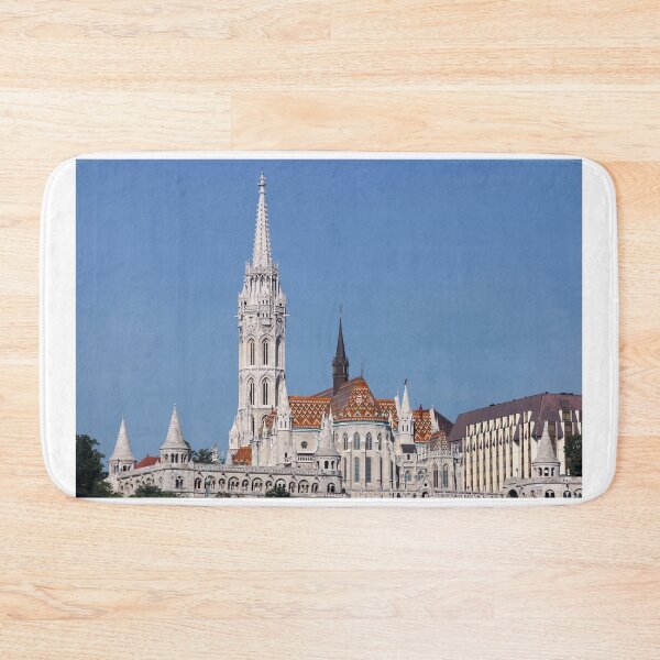 Item preview, Matthias church and Fishermans bastion towers Budapest Hungary designed and sold by goceris.
