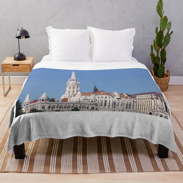 Item preview, Matthias church and Fishermans bastion towers Budapest Hungary designed and sold by goceris.