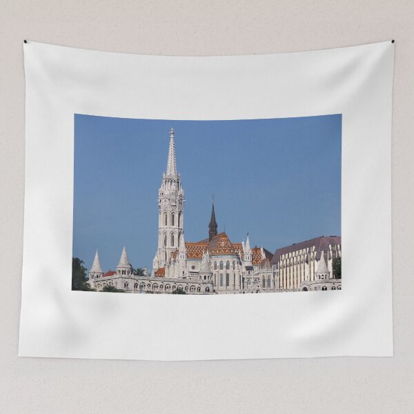 Item preview, Matthias church and Fishermans bastion towers Budapest Hungary designed and sold by goceris.
