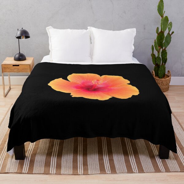 Item preview, Orange Hibiscus Flower designed and sold by homesteadswag.