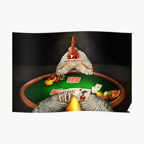 Chicken - Playing chicken Poster