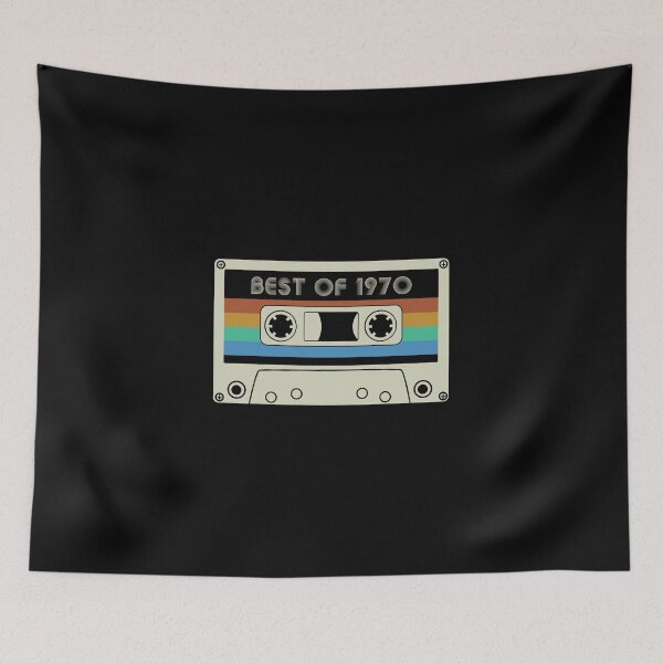Item preview, Vintage Best of 1970 50th Birthday Gift Cassette Tape designed and sold by ThreadsNouveau.