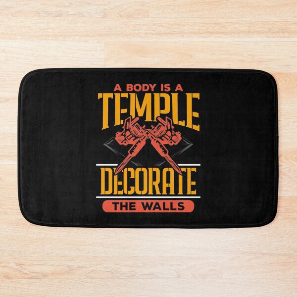 Item preview, A Body is a Temple Decorate the Walls  designed and sold by Mrpotts73.