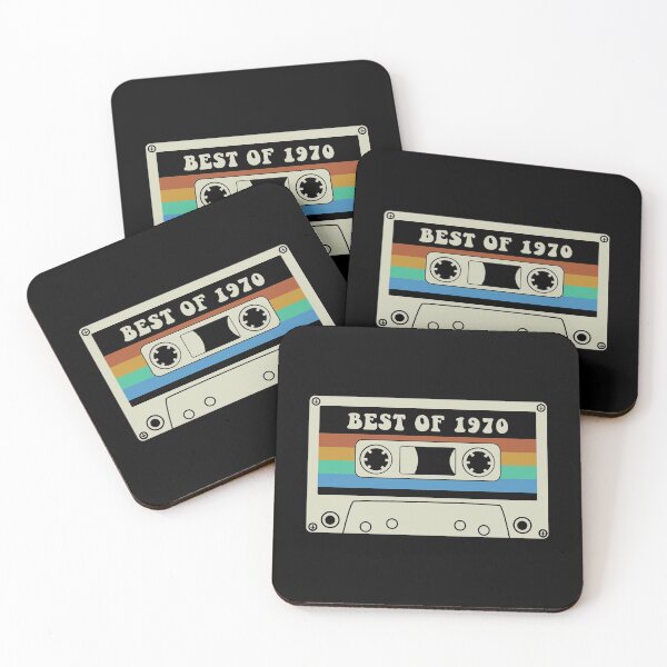 Item preview, Vintage Best of 1970 50th Birthday Gift Cassette Tape designed and sold by ThreadsNouveau.