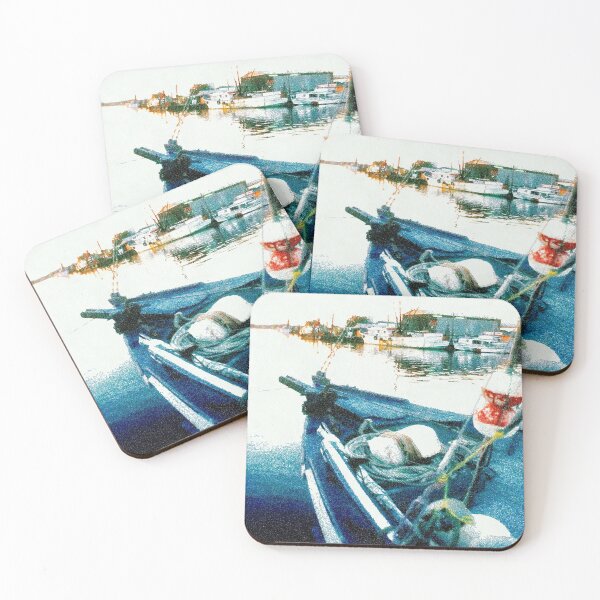 Item preview, Boat Harbor  .. no border Renoir designed and sold by drivebye.
