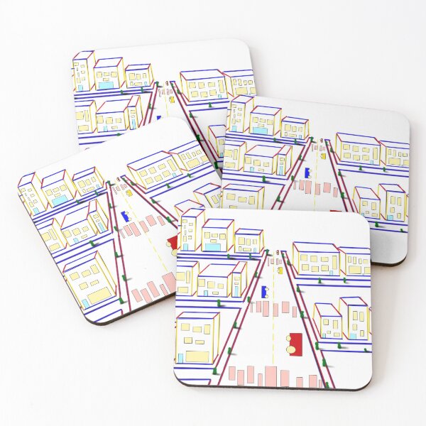 Item preview, Busy City  designed and sold by theerraticmind.