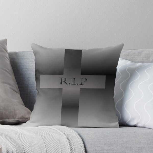 Item preview, Black and gray little white cross R.I.P on it  designed and sold by Algo23.