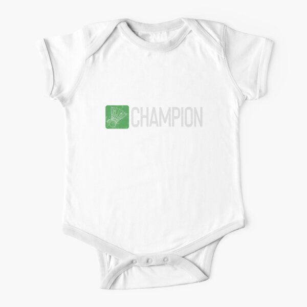 Badminton Champion Short Sleeve Baby One-Piece