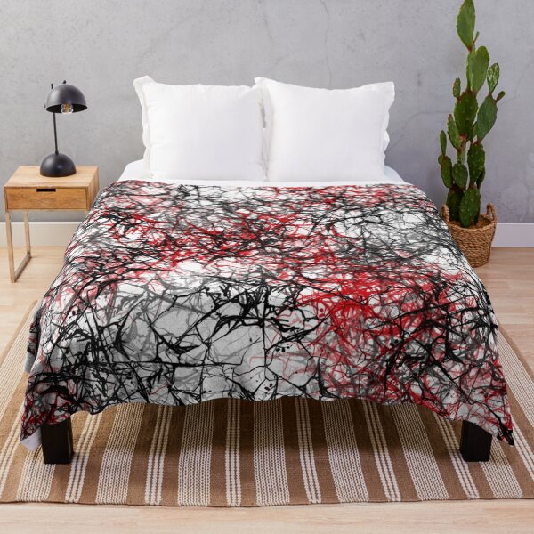 Item preview, Diseño de crujido rojo y negro designed and sold by theerraticmind.
