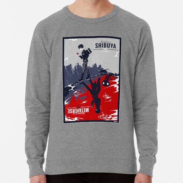 Shibuya/Metaverse Lightweight Sweatshirt