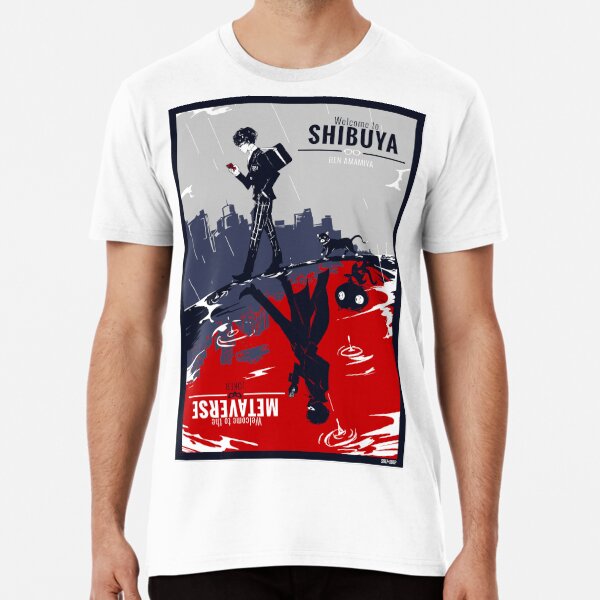 "Shibuya/Metaverse" T-shirt by SnipSnipArt | Redbubble