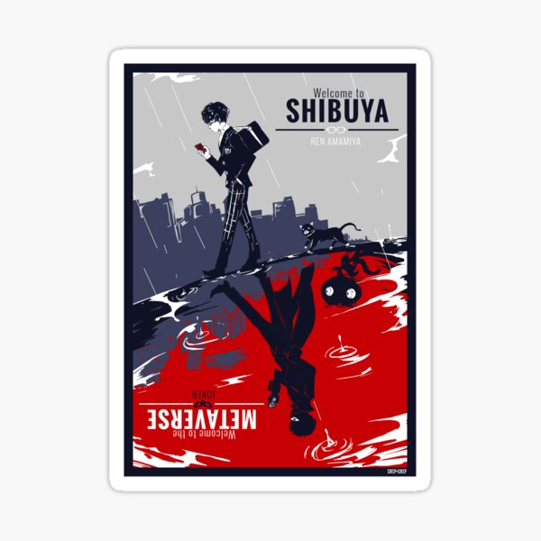 Item preview, Shibuya/Metaverse designed and sold by SnipSnipArt.