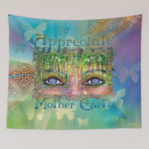 Item preview, Appreciate Mother Earth Light Butterfly Spring designed and sold by NorthernBell.