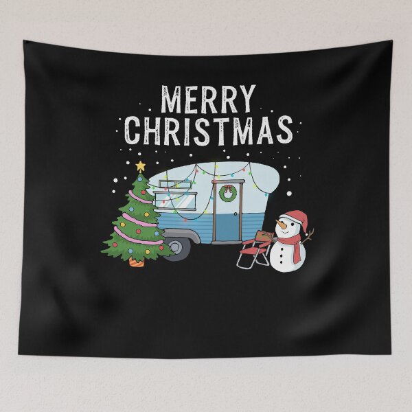 Item preview, Merry Christmas Camping Campfire Carpa Outdoor Camper designed and sold by DSWShirts.