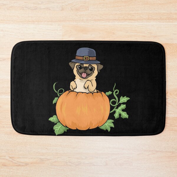 Item preview, Thanksgiving Pug Dog Mom Hat Pumpkin Pie Pug designed and sold by DSWShirts.