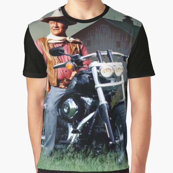 Artikel-Vorschau von John Wayne Harley Davidson, designt und verkauft von Mr-Burgher.