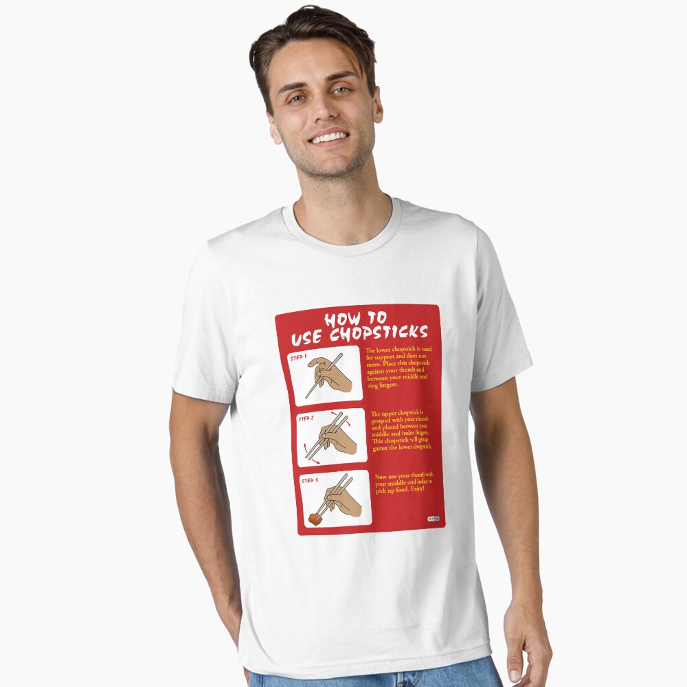 How To Use Chopsticks Photographic Print