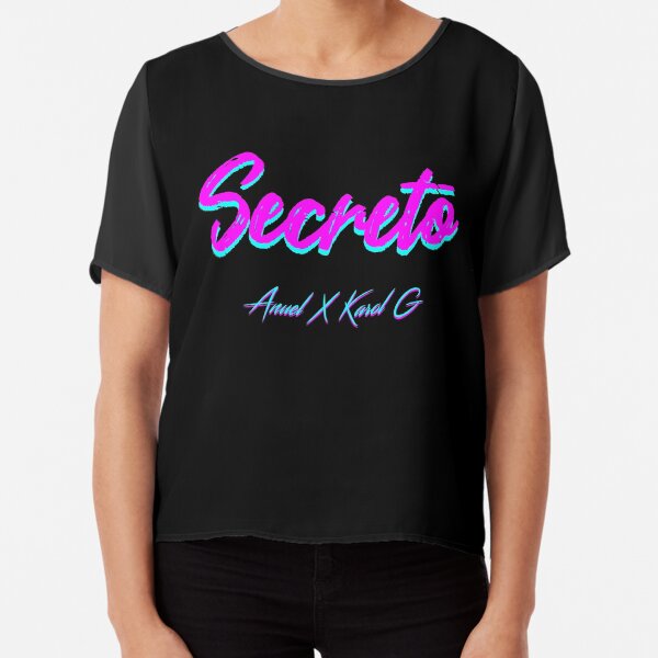 Secret Anuel x Karol G Miami Chiffon Top