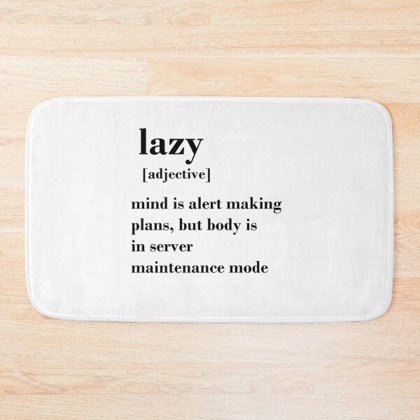 Item preview, Lazy funny quote definition  designed and sold by appaart.
