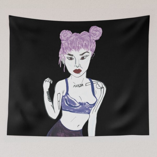 Item preview, Living dead tattooed girl designed and sold by 40podarousa.