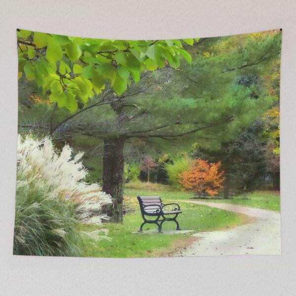 Item preview, Ornamental Grass in Autumn Park designed and sold by Susan Savad.